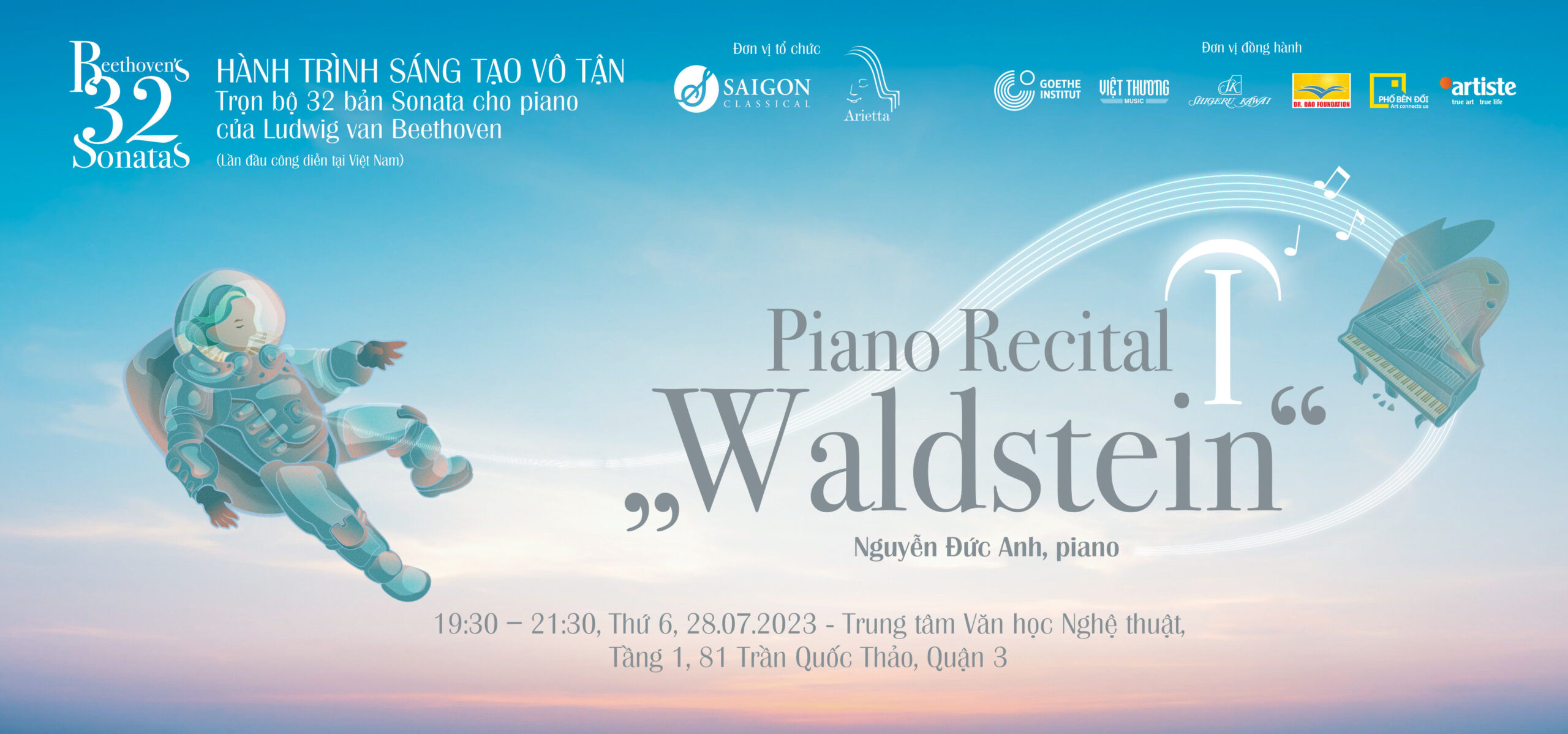 Beethoven Piano Sonata Cycle: Recital I “WALDSTEIN” (28.7.2023)